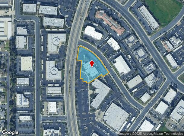  7480 N Palm Ave, Fresno, CA Parcel Map
