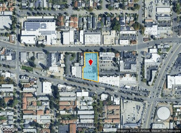  2268 E Foothill Blvd, Pasadena, CA Parcel Map