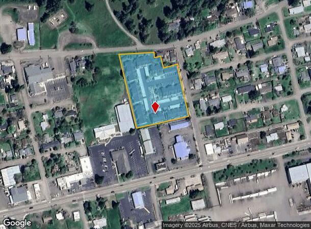 215 Sherman St, Sutherlin, OR Parcel Map