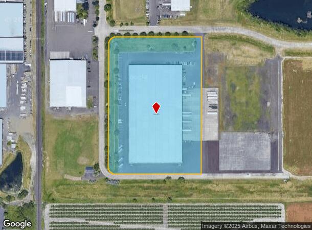  32136 Hooska Ave, Tangent, OR Parcel Map