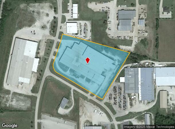  3800 S Ross Ln, Chanute, KS Parcel Map