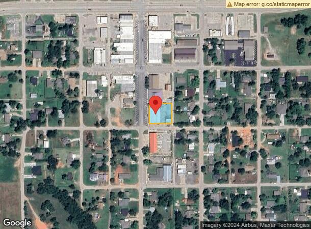  122 S Main, Blanchard, OK Parcel Map