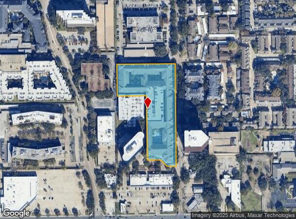  2660 Augusta Dr, Houston, TX Parcel Map