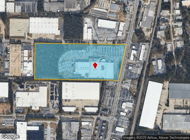1361 Southern Rd, Morrow, GA Parcel Map