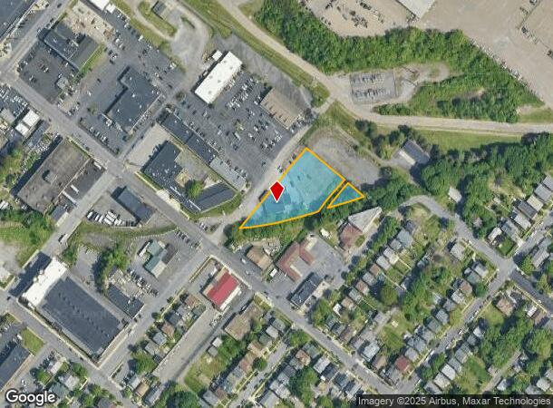  1000 Jefferson Ave, Scranton, PA Parcel Map