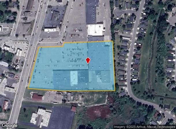  863 S Main St, Lapeer, MI Parcel Map