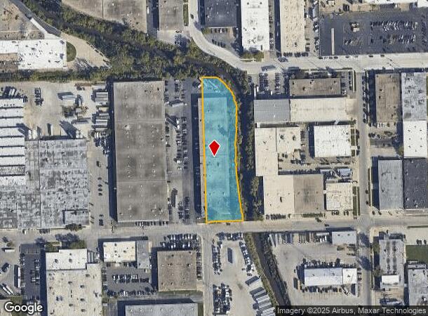 2001 W 21St St, Broadview, IL Parcel Map