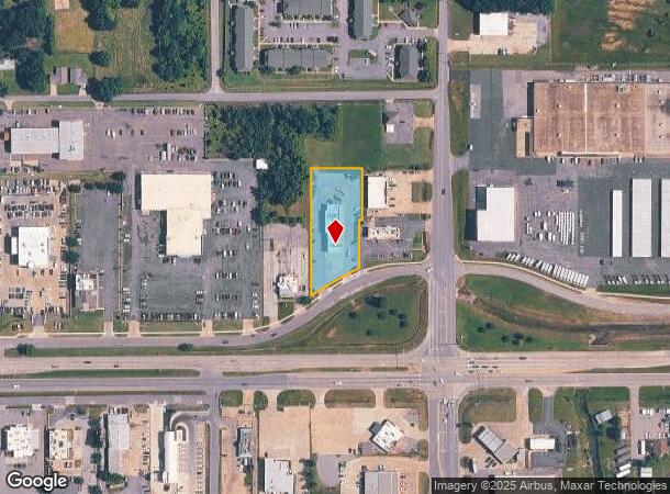 140 W Shawnee St, Muskogee, OK Parcel Map