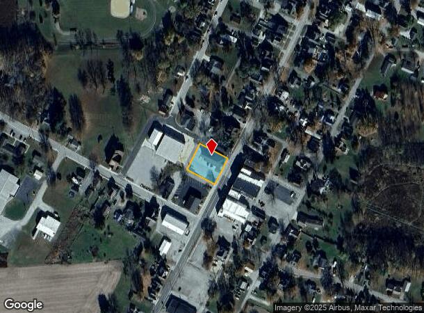  117 N Jefferson St, Cromwell, IN Parcel Map