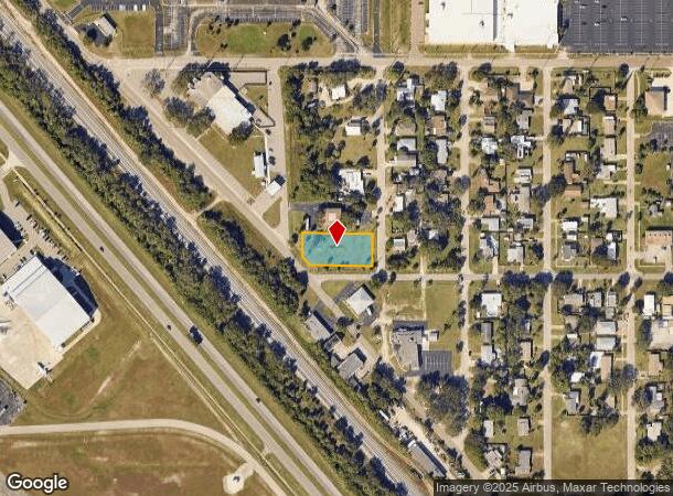 204 W Avenue B, Melbourne, FL Parcel Map