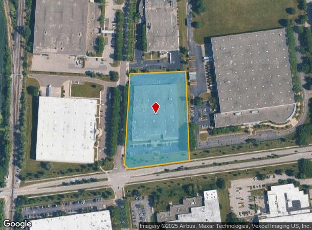 701 N Commerce St, Aurora, IL Parcel Map