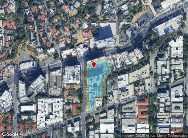 8430 W Sunset Blvd, West Hollywood, CA Parcel Map