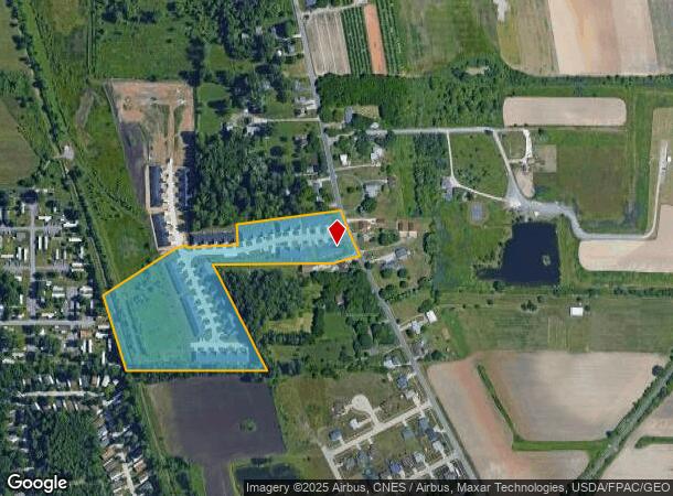 102 Marshs Ln, Elyria, OH Parcel Map