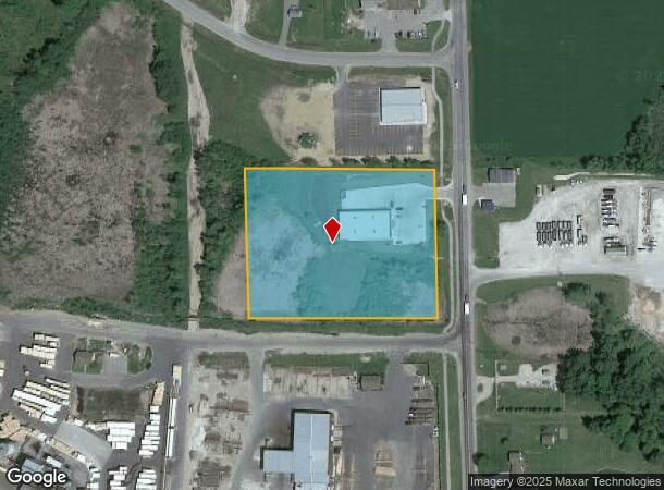  349 N Pine St, Mc Bain, MI Parcel Map