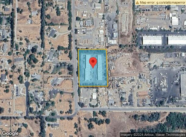  607 Brazos St, Ramona, CA Parcel Map