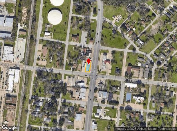  804 N Texas Ave, Bryan, TX Parcel Map