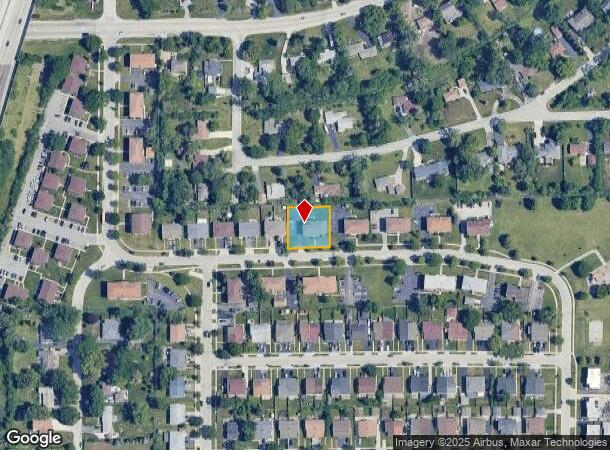  1130 Surrey Dr, Glen Ellyn, IL Parcel Map