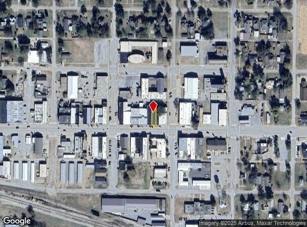 307 W Main St, Stroud, OK Parcel Map
