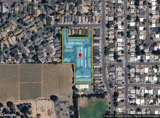  505 Capps Ln, Ukiah, CA Parcel Map