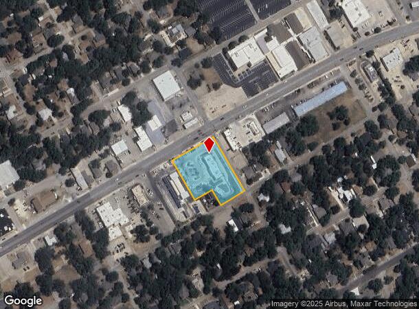  801 W Henderson St, Cleburne, TX Parcel Map