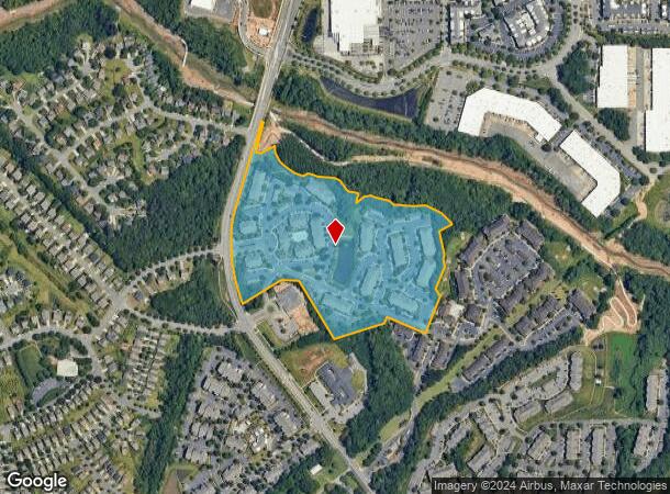  9410 Long Creek Green Dr, Charlotte, NC Parcel Map