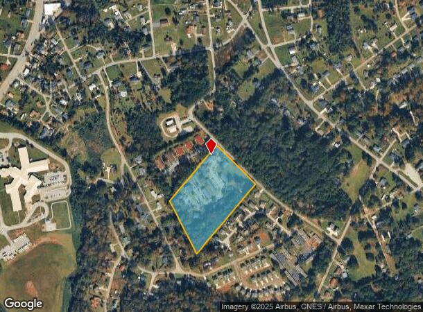 819 Laing Ct, Seneca, SC Parcel Map