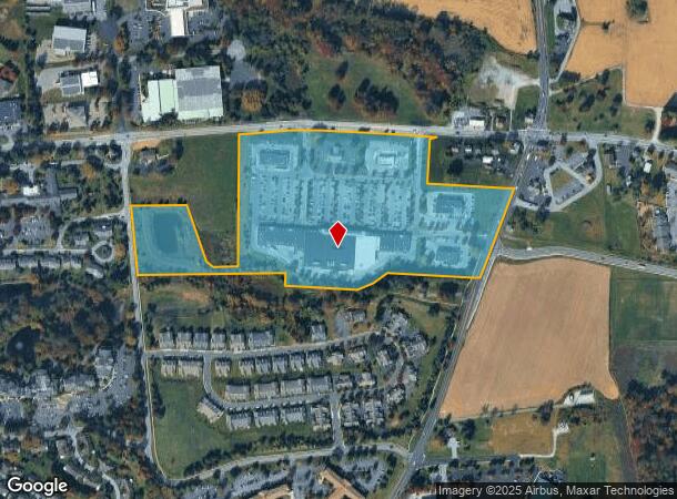 827 W Baltimore Pike, West Grove, PA Parcel Map