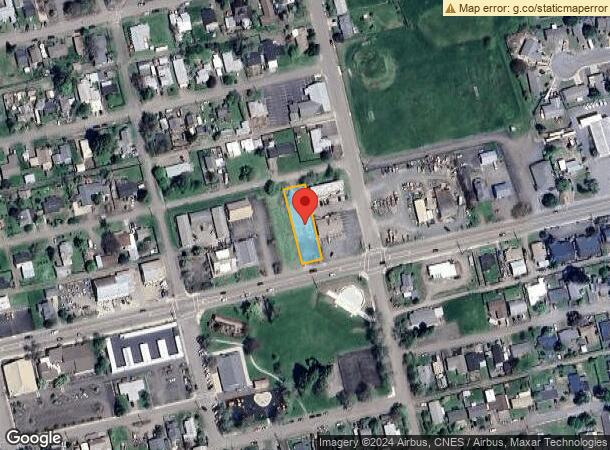  329 E Central Ave, Sutherlin, OR Parcel Map