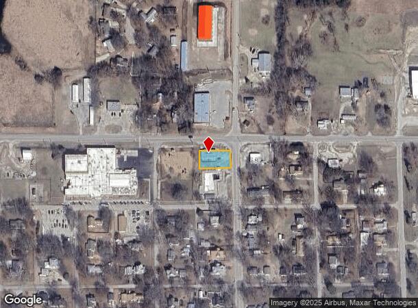 105 W 8Th St, Overbrook, KS Parcel Map