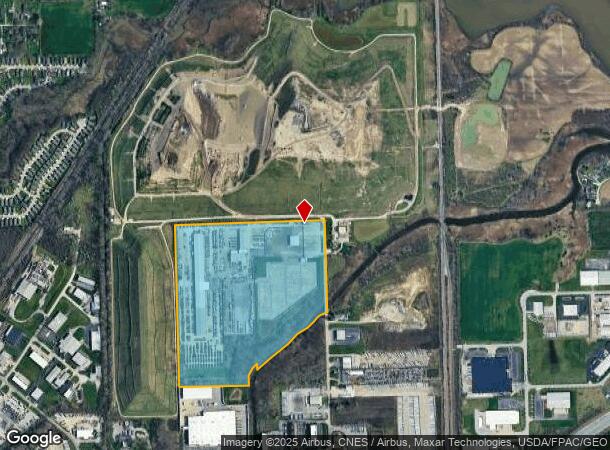 6180 Hagman Rd, Toledo, OH Parcel Map