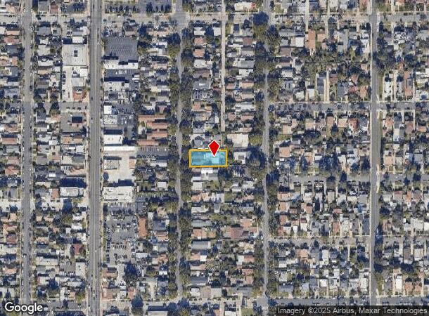  819 Cypress Ave, Santa Ana, CA Parcel Map