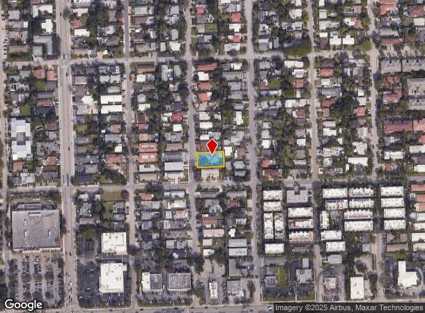  1108 Ne 16Th Ter, Fort Lauderdale, FL Parcel Map