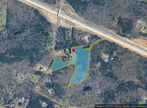 1355 Old Hilton Rd, Chapin, SC Parcel Map