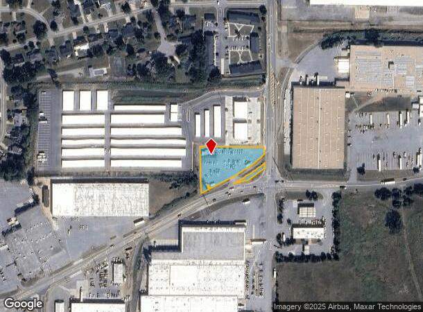  675 S Erwin St, Cartersville, GA Parcel Map