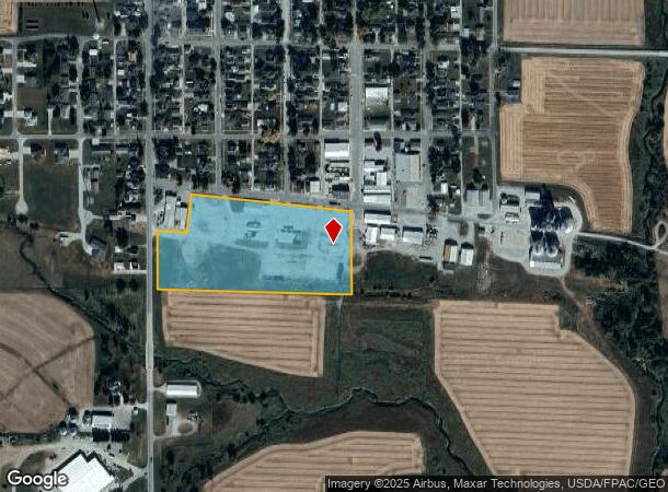  301 Railroad St, Keystone, IA Parcel Map