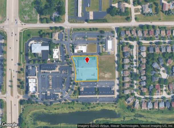 1932 Springbrook Square Dr, Naperville, IL Parcel Map