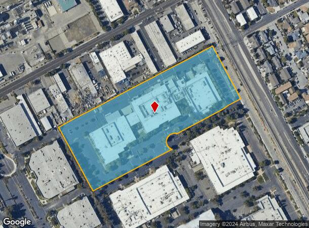  3550 Bassett St, Santa Clara, CA Parcel Map