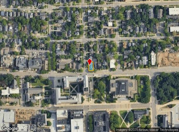  106 N Thayer St, Ann Arbor, MI Parcel Map