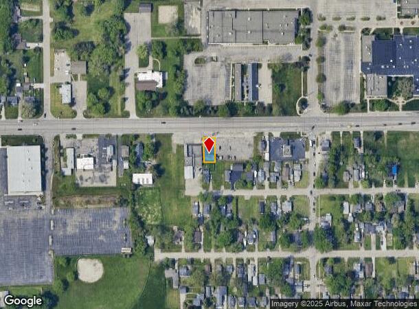  1135 W Bristol Rd, Flint, MI Parcel Map