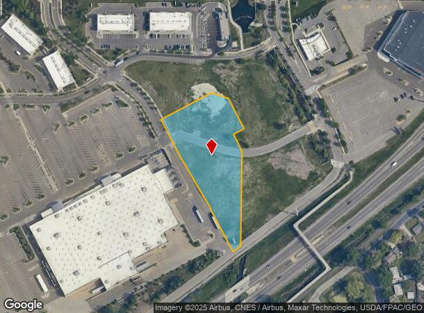  1100 Shingle Creek Xing, Minneapolis, MN Parcel Map