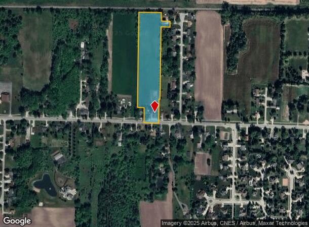 1308 W Midland Rd, Auburn, MI Parcel Map