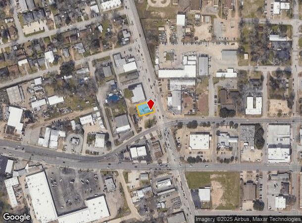  505 N Frazier St, Conroe, TX Parcel Map