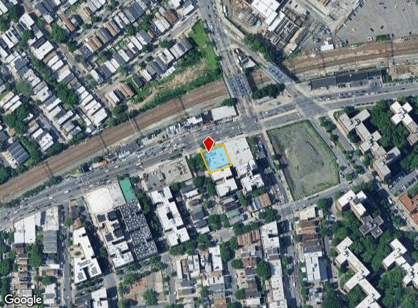 1860 E Tremont Ave, Bronx, NY Parcel Map
