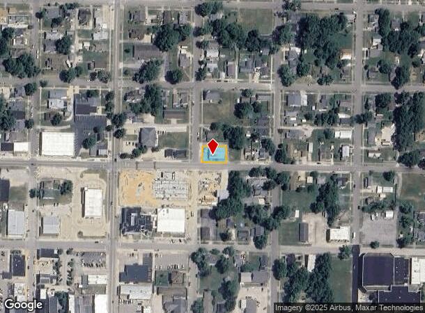  210 E Brumfield Ave, Princeton, IN Parcel Map