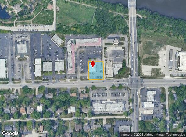  7202 W College Dr, Palos Heights, IL Parcel Map