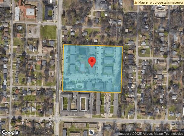  700 N Albert Pike Ave, Fort Smith, AR Parcel Map