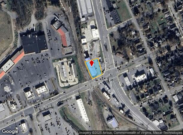 1313 Euclid Ave, Bristol, VA Parcel Map