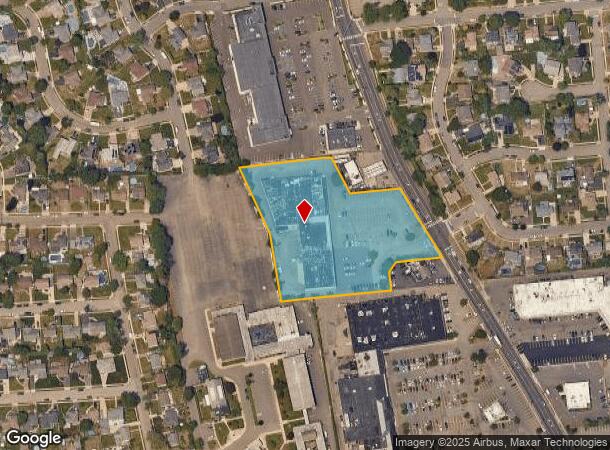 1276 Hicksville Rd, Massapequa, NY Parcel Map