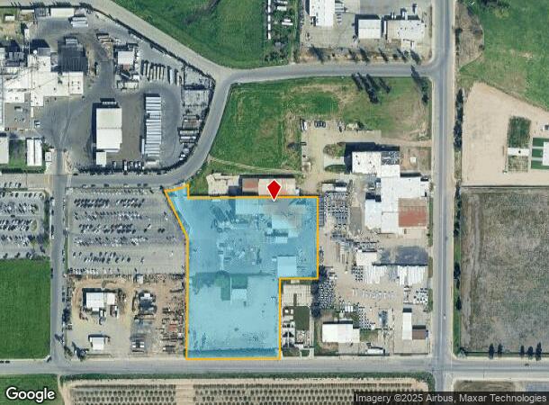 795 W Belgravia Ave, Fresno, CA Parcel Map