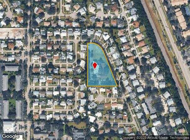 46 Willow Rd, Jupiter, FL Parcel Map